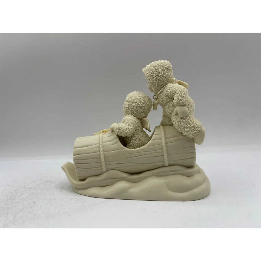 Department 56 2001 Vintage Snowbabies Starlight Games Team of Two 56.69943